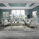 Qunsia - Coffee Table - Champagne Finish - Atlantic Fine Furniture Inc