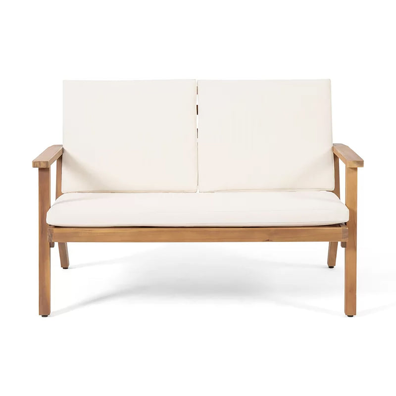 Avacyn - Outdoor Acacia Wood 4 Seater Chat Set With Cushions
