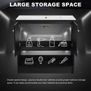 Modern Bathroom Vanity With Ceramic Sink, Freestanding Cabinet, Soft Closing Doors