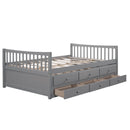 Twin Size Daybed With Trundle And Drawers