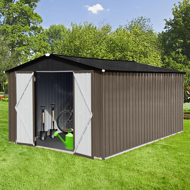 10'x12' Garden Sheds Outdoor Storage Sheds