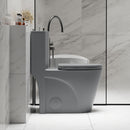 1 Piece Toilet With Tornado Flush, Dual Flush, And ADA Height Comfort Chair