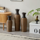 Classic And Neat Floor Vase, High Independent Flower Stand (Set of 3)