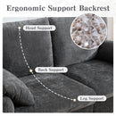 Modern Minimalist Down Filled Sofa