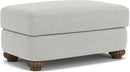 Patterson - Ottoman - Light Gray - Atlantic Fine Furniture Inc