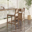 Panama - Curved Back Cane Bar Stool (Set of 2)