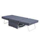 Modern Convertible Sofa Bed 4 In 1 Folding Ottoman Sleeper With Adjustable Backrest