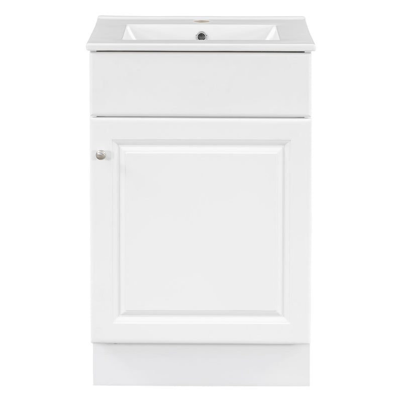 Bathroom Vanity With Sink, Cabinet With Adjustable Shelf