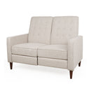 Manville - Contemporary Tufted Loveseat Pushback Recliner