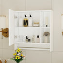 Wall Mounted Bathroom Storage Medicine Cabinet Cabinet With Mirror Door