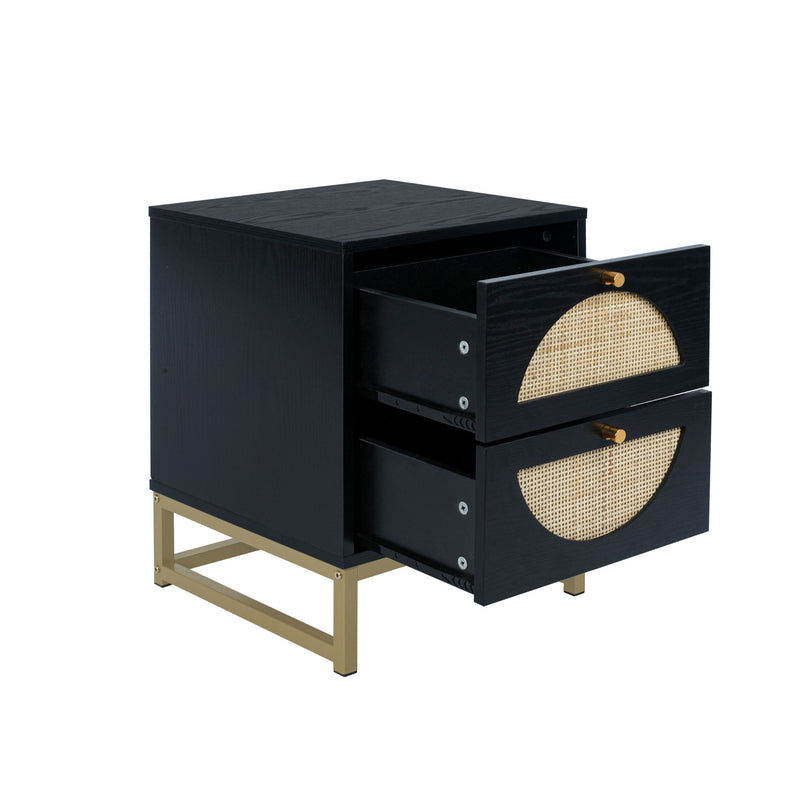 Allen - 2 Drawer Nightstand (Set of 2)