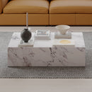 Fritzy - 48" Coffee Table - Engineered Stone