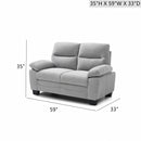 Summerton - Loveseat With Pillow Top Arms And Removable Back