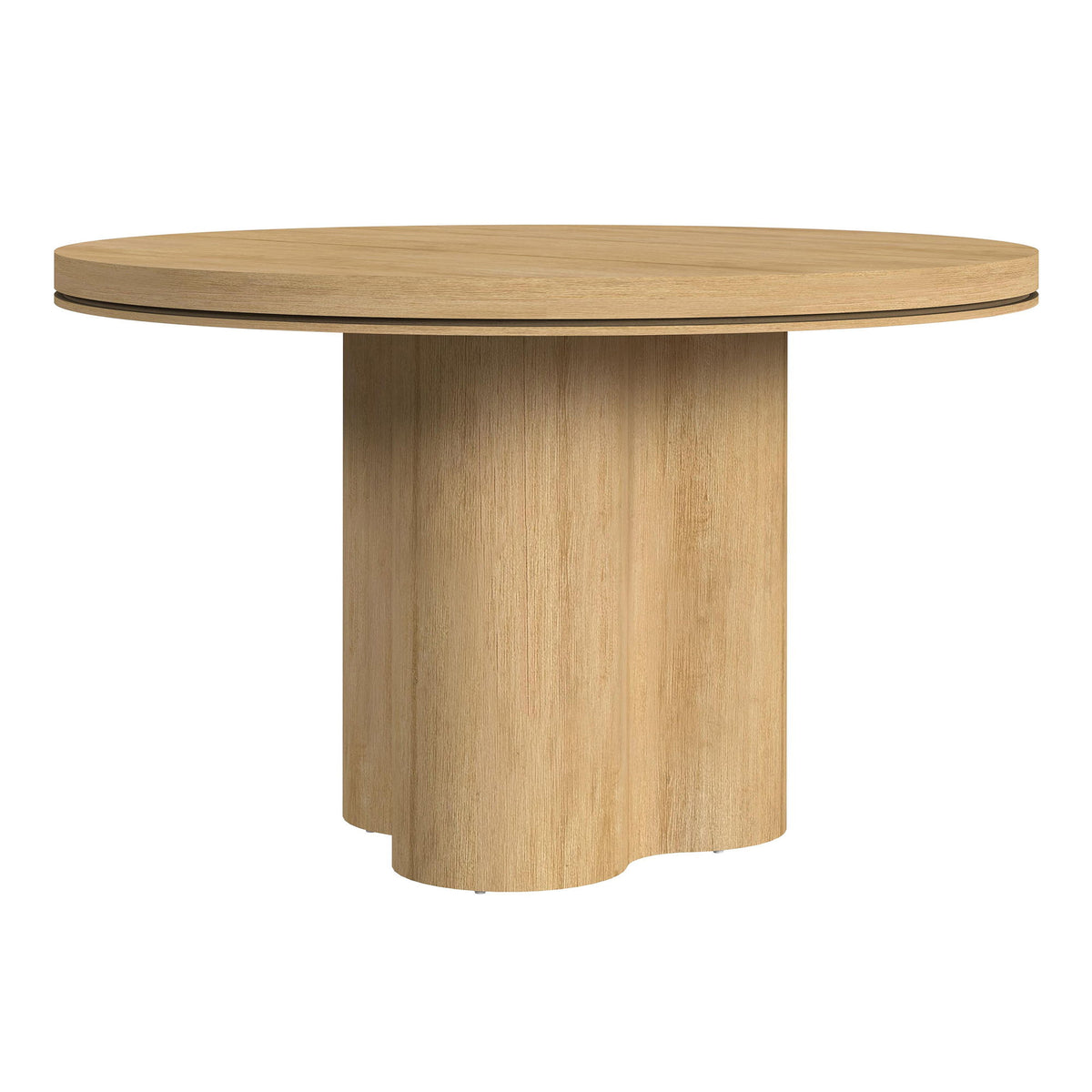 Rosalie Standard Height Round Dining Set in Black by Elements International, view 4