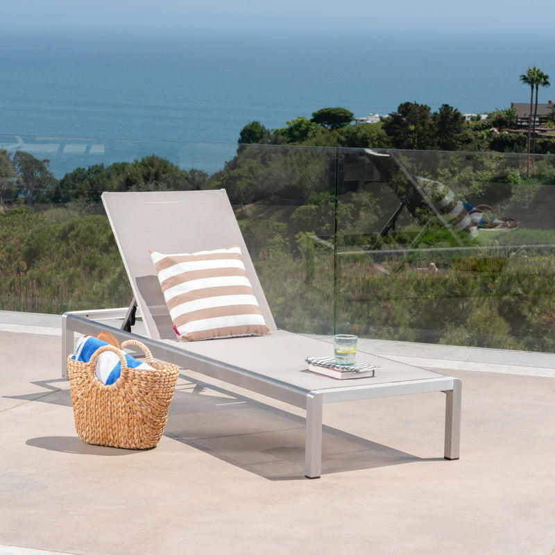 Cape Coral - Chaise Lounge - Gray