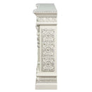 Zabrina - Fireplace - Antique White Finish - Atlantic Fine Furniture Inc