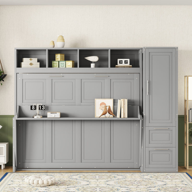 Murphy Wall Bed With Closet And Drawers