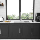 Modern Undermount Stainless Steel Kitchen Sink 16 Gauge, Deep Single Bowl