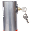 Parking Bollard Pole Barrier With Lock For Car Parking Protection