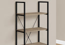 Bookshelf, Bookcase, 4 Tier, Office, Bedroom, Contemporary, Modern