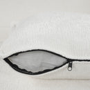 Free-Combined Sectional Sofa 5-seater Modular Couches with Storage Ottoman, 5 Pillows for Living Room, Bedroom, Office, Cream