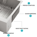 Farmhouse Kitchen Sink Stainless Steel Apron Front