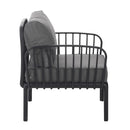 Outdoor Patio Club Chair, Waterproof Thick Cushion Deep Seating