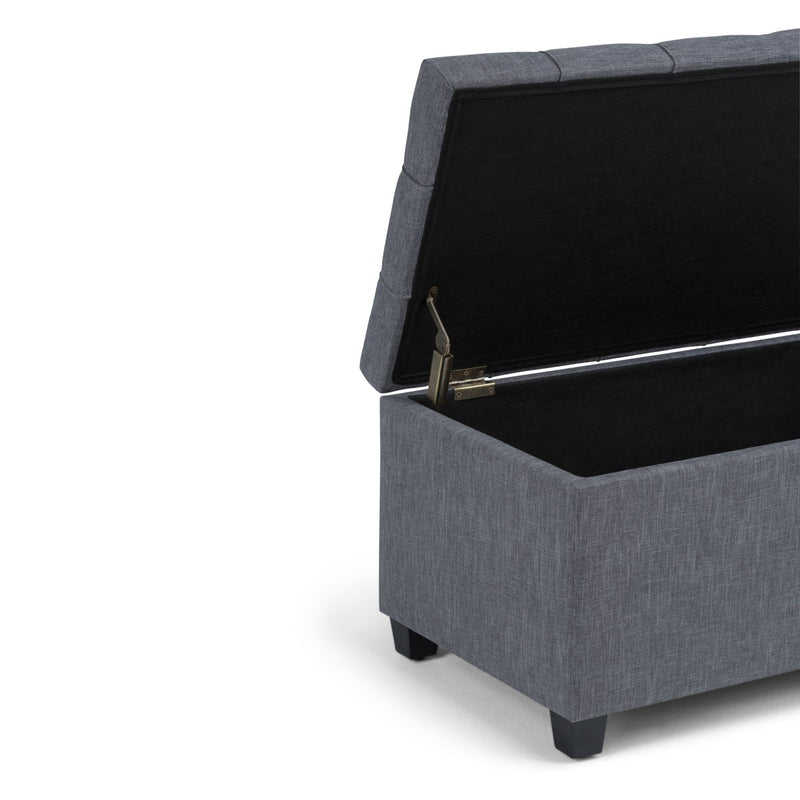 Sienna - Upholstered Storage Ottoman Bench