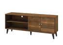Amidon - TV Stand, With 2 Storage Shelves And 1 Cabinet
