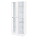 Cabra - 4-door LED Curio Display Cabinet