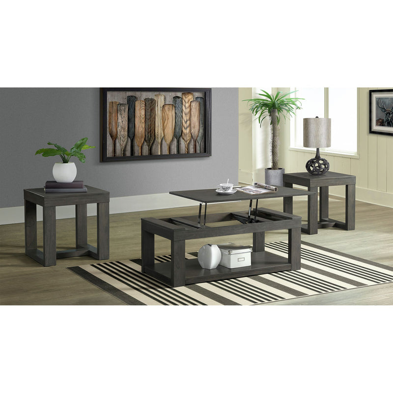 Benton Occasional Three Table Set With Lift Top - Coffee Dark Finish