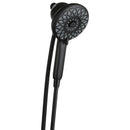 High Pressure Shower Heads 6 Spray Mode Handheld Shower With 60" Stainless Steel Hose - Matte Black