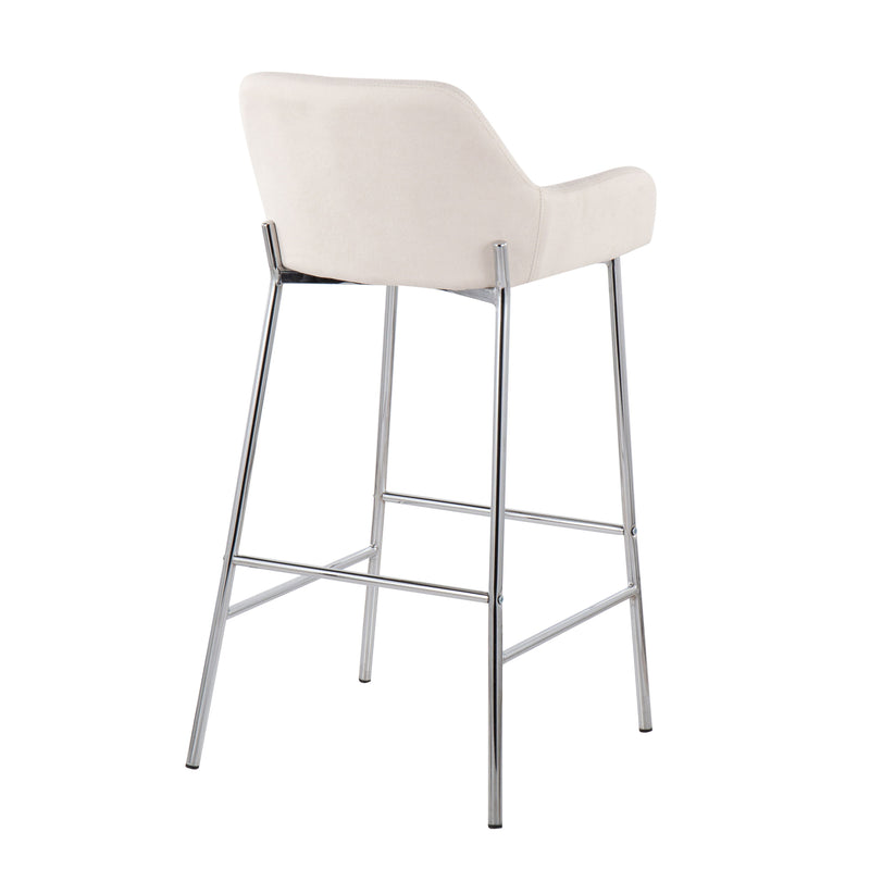 Daniella - Contemporary Fixed Height Bar Stool (Set of 2)