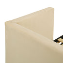 Twin Size Upholstered Daybed With Pop Up Trundle