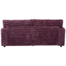 Plush Oversized Double Chaise Lounge Sofa Bed With USB Ports And Cup Holders