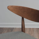 Retro Dining Chairs With Ergonomic Back (Set of 2)