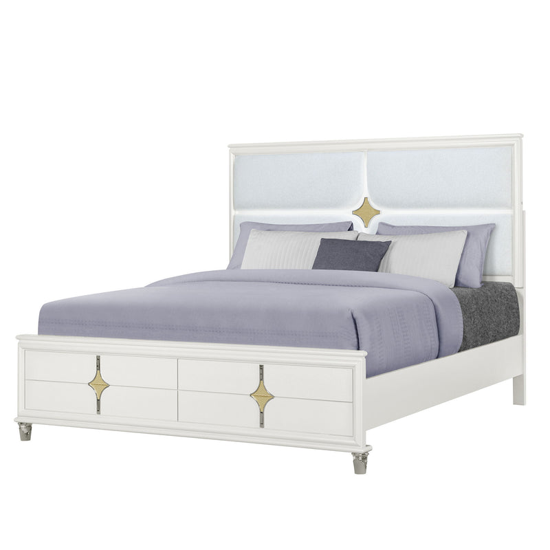 Uriuni - Bed With LED Lights