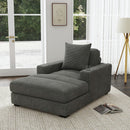 Arizona - Chaise With 1 Pillow 20", 2 Cupholders And 2 USB