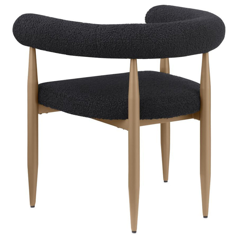 Dunmore - Boucle Upholstered Dining Arm Chair (Set of 2)