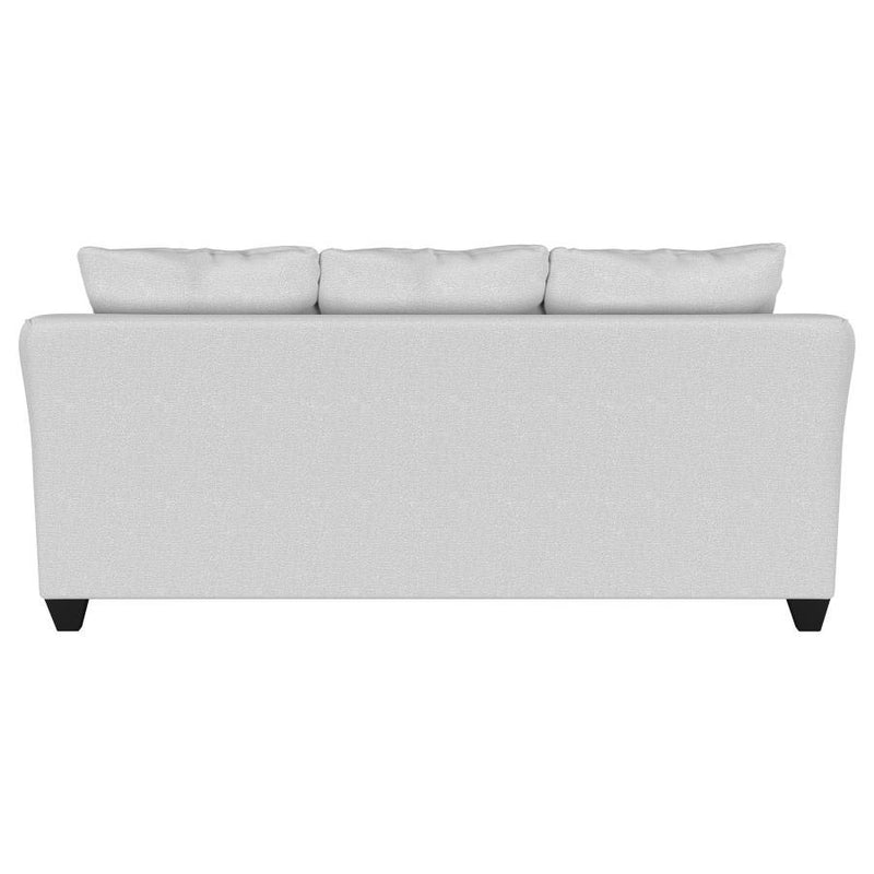 Salizar - Upholstered Flared Arm Sofa - Sand