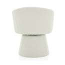 Modern Swivel Accent Chair With Ergonomic Barrel Design