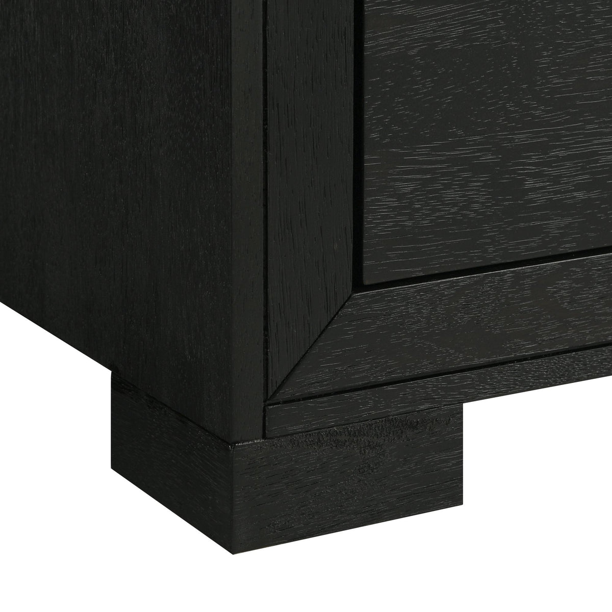 Allan Panel Bedroom Set in Black by Elements International, view 3