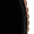 Coffee Table, Round Coffee Table, Modern Side Tables Accent End Table For Living Room, Apartment - Natural