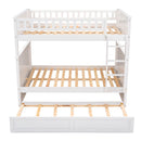 Bunk Bed With Twin Size Trundle, Guardrails