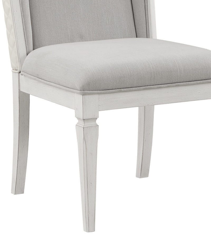 Katia - Side Chair (Set of 2) - Gray / White