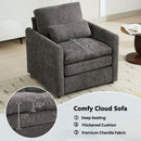 Cloud Sofa Set Couch For Living Room - Gray