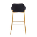 Daniella - Contemporary / Glam Fixed Height Bar Stool (Set of 2)