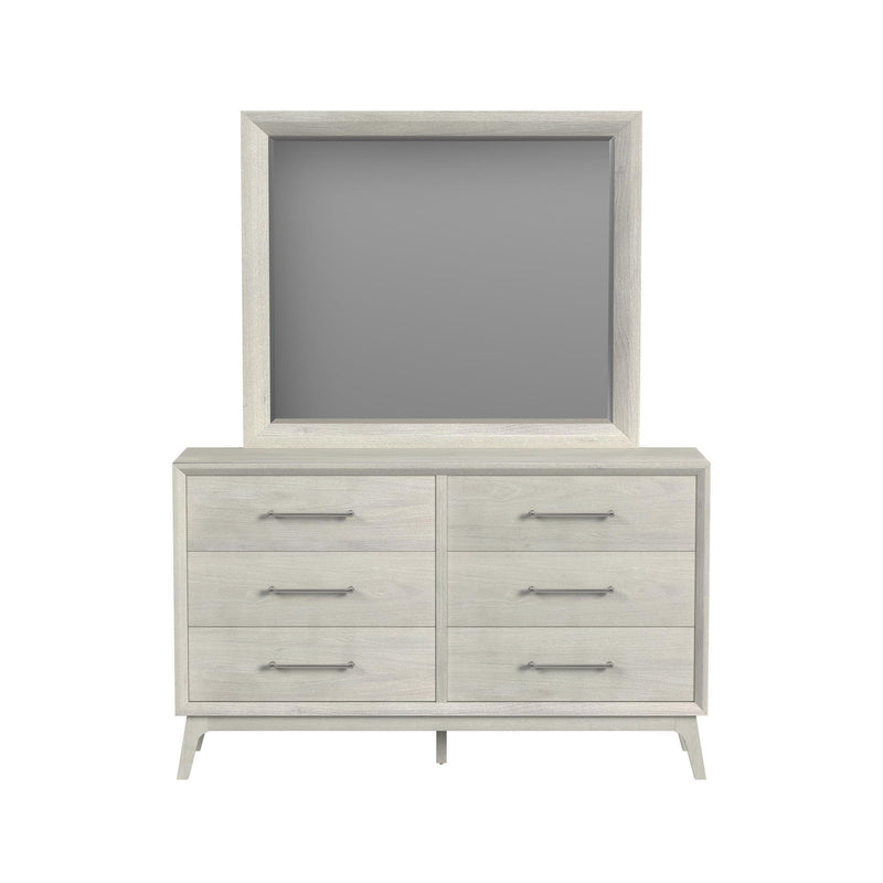 Westland - Dresser And Mirror Set - Almond