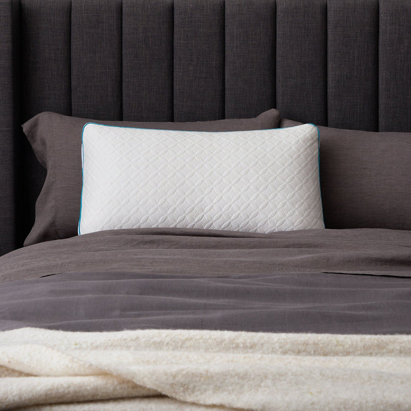 Malouf - Shoulder Cutout Foam & Fiber Pillow With PE Cover