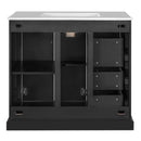 Bathroom Vanity With Sink, Soft Close Doors, Adjustable Shelf & 3 Drawers